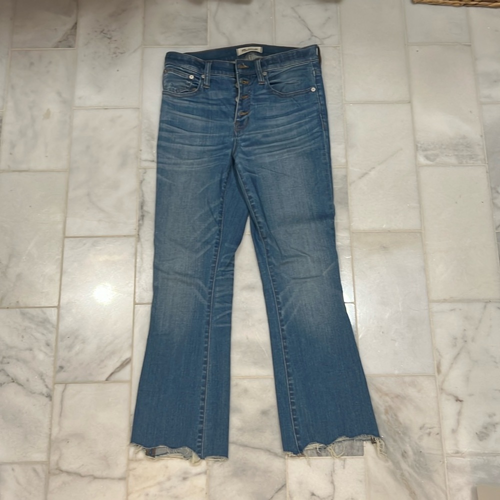 Madewell Jeans, Size 26, Cali Demi-Boot Style